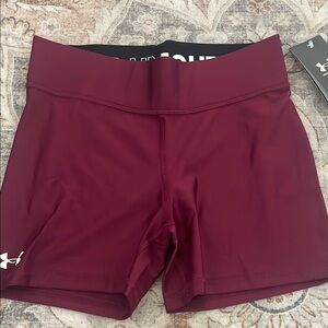 Under Armour Women's Maroon Shorts